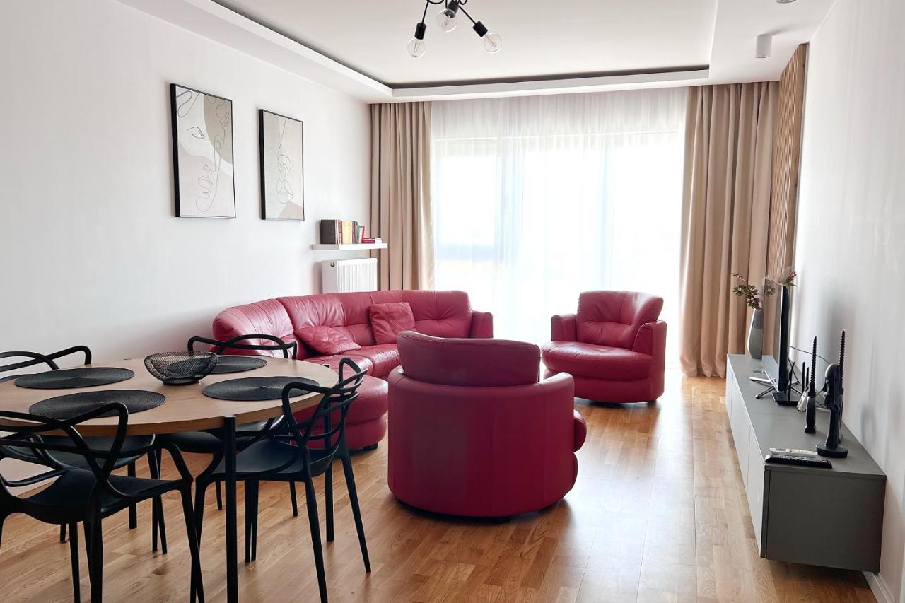 Capital Towers - Apartament Red Z Widokiem Na Panorame Miasta I Rzeke Ряшів Екстер'єр фото